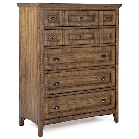 Traditional Chest with Five Drawers